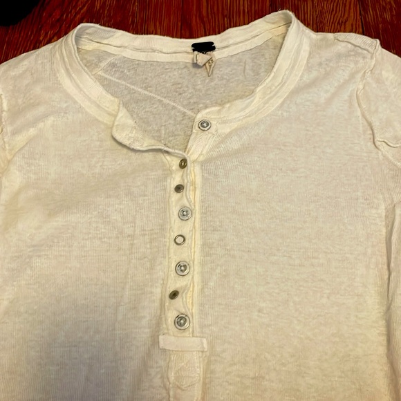 Free People Cozy Up Henley - Picture 3 of 5
